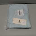 JEKAOYI Mens Casual Linen Button Down Short Sleeve Shirts Beach Summer Spread Collar Pocket Tops (L)