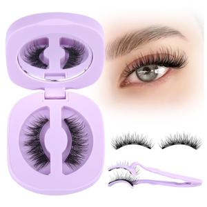 Magnetic Eyelashes with Applicator No Glue Needed Magnetics Eyelashes Natural Look Magnetic Lashes with Applicator