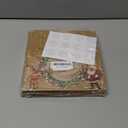 Zzrywuty 12PCS Christmas Cookie Boxes for Gift Giving, Christmas Cookie Tins with Lids, Holiday Cookie Boxes with Window, Christmas Treat Boxes for Pastry Dessert Cupcakes Mini Cake Candy Donut (Kraft Paper - 12PCS)