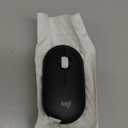 Logitech Pebble Mouse 2 M350s Slim Bluetooth Wireless Mouse, Portable, Lightweight, Customizable Button, Quiet Clicks, Easy-Switch for Windows, macOS, iPadOS, Android, Chrome OS - Black