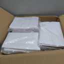 10 Packs Premium Round Tablecloth - 120 Inch White Polyester Table Cloth Bulk Washable Polyester Fabric Tablecloths for Wedding Party Banquet Buffet Table Holiday Dinner