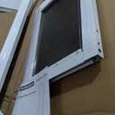 PetSafe Sliding Glass Pet Door - No-Cut DIY Install Doggy Door for Renters - Aluminum Frame - Adjustable Height 91 7/16" to 96" - Ideal for Medium Dogs Up to 40 lb - White