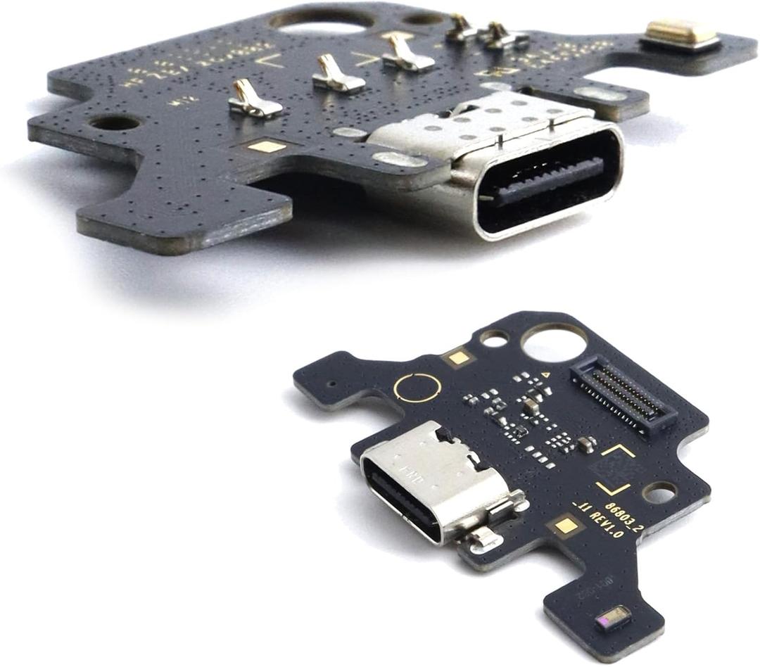 X210 USB Charging Port Board Flex for Samsung Galaxy Tab A9+ 11.0" X210 X215 X216B X218U SM-X210 SM-X215 SM-X218U USB Type-C Charger Dock Board Flex Connector Replacement