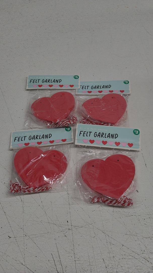 Felt Garland 4 Pack