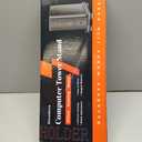 Adjustable Mobile CPU Stand, Ventilated Computer Tower Stand with 4 Caster Wheels Fits Most PC Tower, Under Desk CPU Holder PC Floor Cart Computer Riser for Students and Gamers (Black)