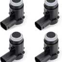 4PCS Parking Assist Sensor Compatible with 2009-2014 Ford F-150 & 2010-2014 Lincoln Mark LT, Replaces# 9L3Z-15K859-D, Rear PDC Reverse Backup Parking Aid Assist Sensor