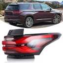 RH LED Outer Tail Light Assembly Compatible With 2022 2023 Chevrolet Traverse rear lamp Right Passenger Side 86785341 85133096 GM2805151