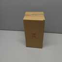 WHJY Glass Storage Container with Lid, Airtight Glass Jars, Farmhouse Tea Canister, Dog Treat Jar for Pet, Glass Candy Cookies Coffee Canister Jar Bath Salt Container - Square 67 oz