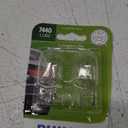 Philips 7440LLB2 7440 LongerLife Miniature Bulb, 2 Pack