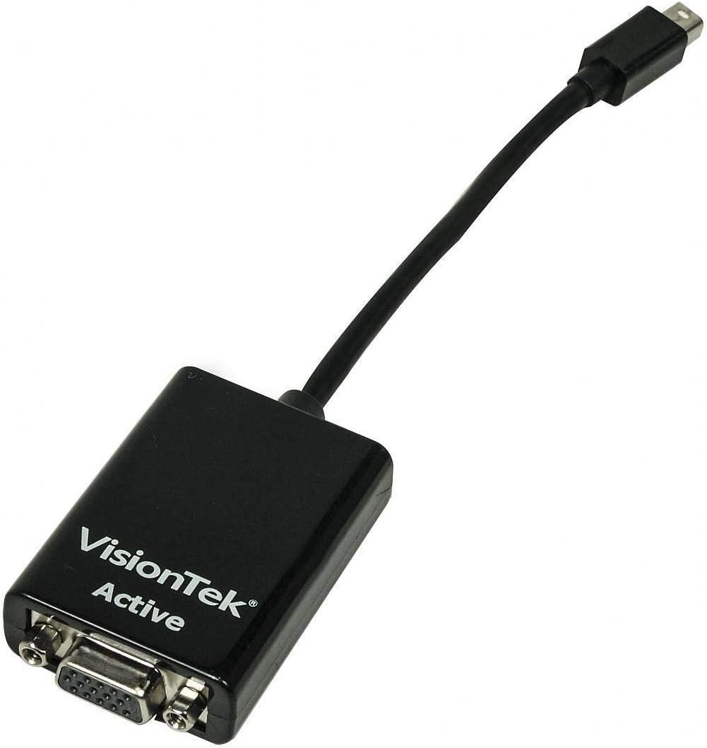 VisionTek Mini DisplayPort to VGA Active Adapter (M/F) - 900343