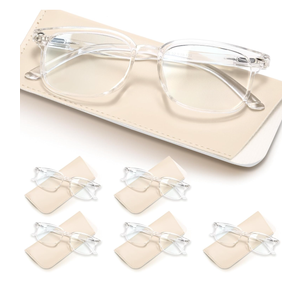 NOVIVON 6 Pack Reading Glasses for Women, Reading glasses men, Blue Light Blocking Readers, Computer eye glasses, Cheaters, +2.25