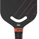 Pickleball Paddles, Carbon Fiber Pickleball Paddle with Polypropylene Honeycomb Core, Increased Power for Ultimate Spin & Consistency (16.92" x 7.36", Red)