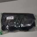 Izod Men's Big and Tall Performance Stretch Flat Front Pant (48W x 30L, Black)