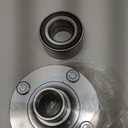 51911SK - Front Driver or Passenger Side Wheel Hub Bearing Repair Kit - Compatible with 2014-2019 Nissan Versa Note Hatchback, 2012-2022 Versa, 2018-2021 Kicks