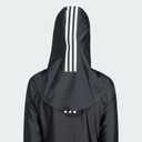 Adidas Womens 3 Stripes Swim Hijab (Medium, Black)