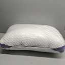 HOMELAB Adjustable Shredded Memory Foam Pillows Queen Size, Cooling Bed Pillows for Sleeping with Removable Cover, Medium Pillows for Side Stomach & Back Sleepers, 20"x28", 1 Pack