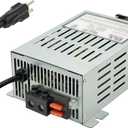 Power Converter with Built-in 3 Stage Smart Battery Charger Replacement for DLS DLS-45 45 Amp 12V RV Battery Charger