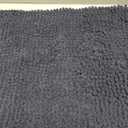 Muddy Mat | Super Absorbent Door Mat Indoor, Microfiber Quick Dry Chenille Entryway Rug, Non-Slip Front Door Mat, Indoor Mats for Entryway, Machine Washable Pet Rug, Charcoal 36"x60"