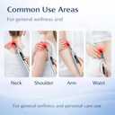 MCJ Cold Sore Light Therapy Device Canker Sore Treatment, Fever Blister & Mouth Ulcer Relief with Silver Tip (Face/Nose) (Silver)