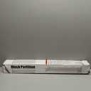 Reinforced 85 Inch Wide Retractable Dog Gate Extra Long Baby Gate with Support Rods  Prevent Crawling Under, Indoor Extra Wide Retractable Baby Gate Retractable Gate Outdoor Gates for Decks, White