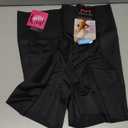 Maidenform Women's Tame Your Tummy Booty Lift Shorty, Cool Comfort Control Top Shapewear Shorts (XX-Large, Black)