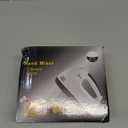 Electric Hand mixer - 7 Adjustable Speed 180W Handheld Mixer Electric Whisk with 5 Stainless Steel Accessories, Turbo Boost/Self-Control Speed + Eject Button Food Beater for Cakes Eggs (Off white)