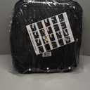 TAPHA Faux Leather Seat Cover Set for Tesla Model 3 2017-2022, Breathable and Water-Resistant, Include Seat Covers for Front and Rear Seats (Black)