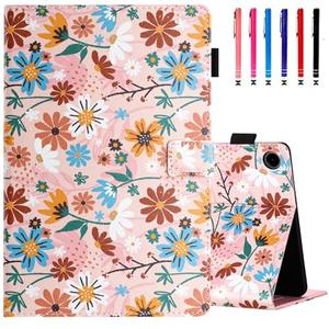 MonsDirect Case for Samsung Galaxy Tab A9+ 11 Inch 2023 (SM-X210/X216/X218), TPU+PU Anti-Scratch with Stand Protective Cover, Auto Wake/Sleep & Pen Holder for Galaxy Tab A9 Plus Tablet, Matisse Daisy MonsDirect Case for Samsung Galaxy Tab A9+ 11 Inch 2023 (SM-X210/X216/X218), TPU+PU Anti-Scratch with Stand Protective Cover, Auto Wake/Sleep & Pen Holder for Galaxy Tab A9 Plus Tablet, Matisse Daisy