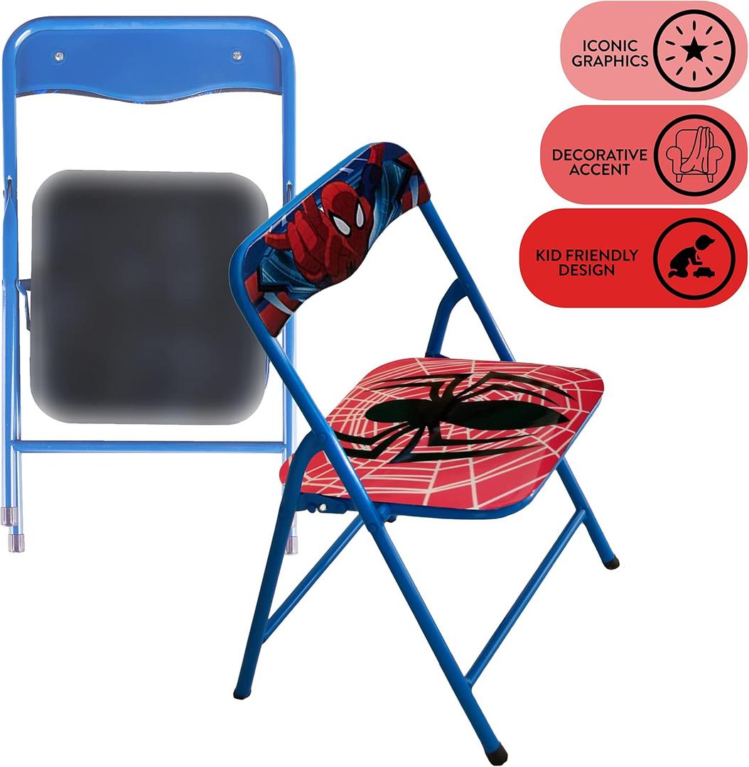 Heritage Kids Padded Folding Chair for Kids, , Blue, Ages 3+