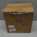 Fangoo 12Pcs 3.1-4.7in Large Natural Pine Cone Picks Snow Christmas Pine Cones with Stems for Crafts Holiday Wreath Garland Party Ornaments Flower Arrangement Fall Thanksgiving Decor (Natural White)