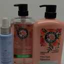 1. Herbal Essences Rose Hips Shampoo 2. Drybar Liquid Glass Heat Protectant for Hair