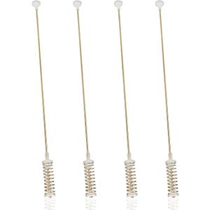 4PCS DC97-16350Q Washer Suspension Rods Kit Compatible With Samsung Washer Suspension Rods, Replace For AP6806418, Models WA55CG7100AV, WA55A7300AE, WA55A7300AV, WA55CG7100AW