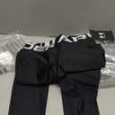 Under Armour Girls Heat Gear Leggings (Small, (001) Black / / White)