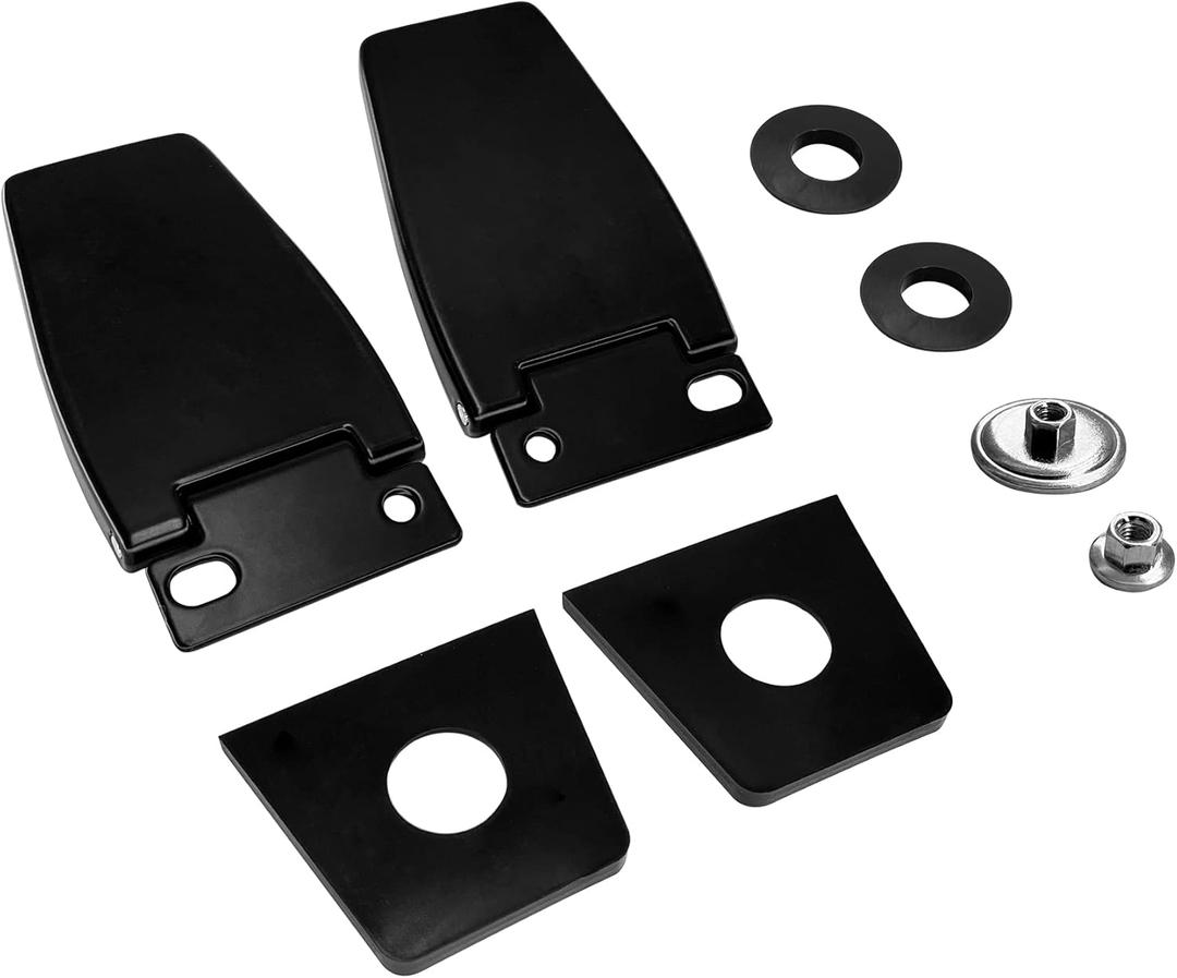Rear Window Hinge Set Liftgate Glass Hinge Set Right & Left | Replacement for 1987-1995, 1997-2006 Jeep Wrangler | Replace OE#: 926-119, 5013722AA, 5013723AA