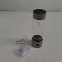 2025 Upgrade Hydrogen Water Bottle,2500ppb Portable Water Ionizer Machine with SPE/PEM Technology in 3-Minute Electrolysis,Rechargeable Hydrogen Rich Generator for Office Travel & Fitness