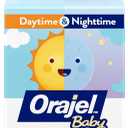 Orajel Baby Daytime & Nighttime Cooling Gels for Teething, Drug - Free, #1 Pediatrician Recommended Brand for Teething*, Two 0.18oz Tubes, Exp Date: 06/2027