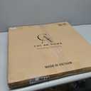 CHI AN HOME Wicker 23 Inch Jute Wall Decor Baskets, Set of 6 Extra Large Woven Jute Wall Plates, 23",21",15",13",12,10", Decorative Baskets for Wall Arts, Wall Hanging for Bedroom, Living Room, Office