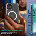 ONES for iPhone 11 Case, Translucent Matte Magnetic Phone Case Compatible with Magsafe, Military-Grade Shockproof Cover, Anti-Yellowing Hard Slim Protective Matte Case for iPhone 11