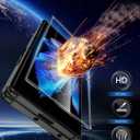 Halokin Magnetic for Samsung Galaxy Z Fold 7 Case with Screen Protector, [Compatible with MagSafe] Slim Translucent Matte Shockproof Case for Samsung Z Fold 7, Fold7 Hard PC Thin Phone Cover, Black