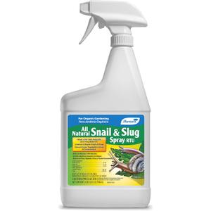 Monterey All Natural Snail & Slug Spray, for Organic Gardening, RTU 32 oz Monterey All Natural Snail & Slug Spray, for Organic Gardening, RTU 32 oz