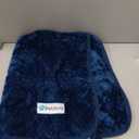 PetAmi Waterproof Dog Blanket, Leakproof Puppy Blanket for Small Medium Dogs, Furniture Sofa Couch Cover Protector, Fleece Pet Throw Indoor Cat Kitten, Reversible Washable Soft Plush, 24x32 Navy Blue