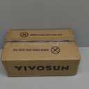 VIVOSUN Small Grow Tent for Aerogarden, Hydroponics Growing System, 20x14x21 Highly Reflective Mylar Indoor Grow Tent with Sealed Bottom Design, Ventilation Window and Cable Hole Port