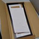 Americanflat 4x6 Collage Picture Frame with Shatter-Resistant Glass - Fits Four 4x6 Photos or Use as One 8x20 Picture Frame - Signature Collection - Collage Frames for Wall Display - Black