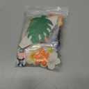 Summer Beach Happy Birthday Cake Topper Surfboard Palm Model Tree Umbrella Chair for Swimming Beach Luau Birthday (Surfboard)