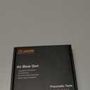 JASTIND Industrial Air Blow Gun with Brass Adjustable Air Flow Nozzle and 2 Steel Extension, Pneumatic Air Compressor Accessory Tool Dust Cleaning and Blower Gun