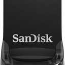 SanDisk 256GB Ultra Fit USB 3.2 Gen 1 Flash Drive  Up to 400MB/s, Plug-and-Stay Design - SDCZ430-256G-GAM46, Black