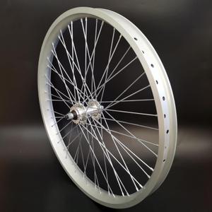 26 inch x 1.85 Heavy Duty Bicycle Rear Wheel Rim 12 Gauge, Double Wall Aluminum Alloy 48 Spokes Wheel, 26" Bike Rear Rim 135mm (Silver) Disc Brake