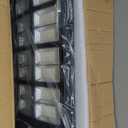 loyoele 9000W Solar Street Lights Outdoor 240000 Lumens Solar Flood Light with Remote Control & Motion Sensor, Waterproof IP66 Dusk to Dawn Solar Power Lights for Garden,Yard, Path, Parking Lot 2-Pack (Black)