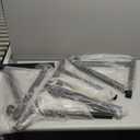 AODSK Heavy-Duty Z-Style Keyboard Stand for Digital Pianos - Adjustable Height 21.2-32.4 Inches, Adjustable Width 21.8-35.2 Inches, Compatible with 61 to 88 Key Keyboards