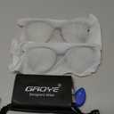 Gaoye Blue Light Blocking Glasses - Trending Round TR90 Frames, Metal Arms, UV400 Protection - Matching Soft Case (2-black+tea Leopard)